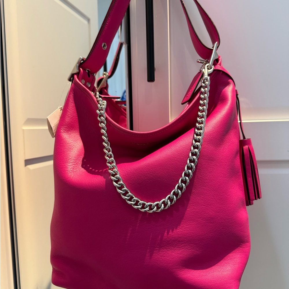 NWT Coach Legacy duffle Bag fuschia